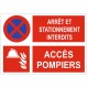 Autocollant arret urgence picto