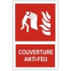 Autocollant couverture anti feu