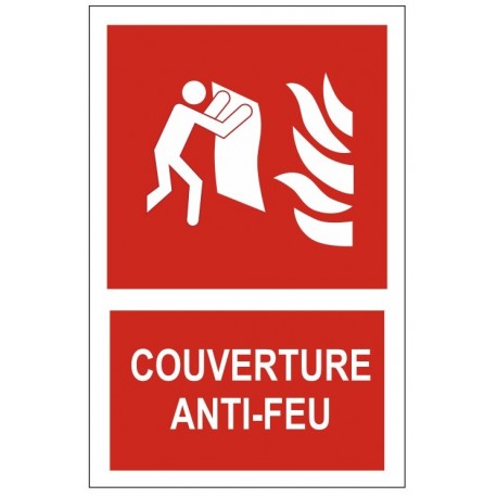 Autocollant couverture anti feu