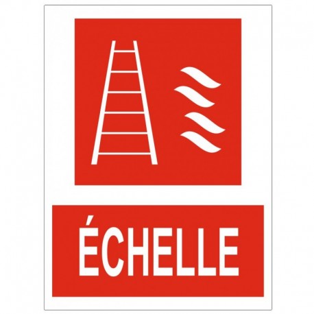 Autocollant picto couverture anti feu