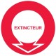 Autocollant extincteur a personnaliser