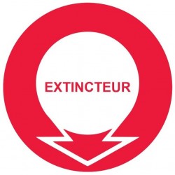 Autocollant extincteur a personnaliser