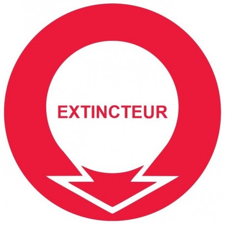 Autocollant extincteur a personnaliser