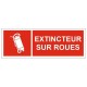picto Autocollant extincteur feu electrique