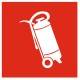 Picto extincteur sur roues