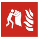 Picto alarme incendie avec texte