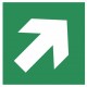 Autocollant fleche de direction