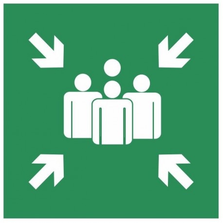 Panneau ouvreture porte vers la gauche