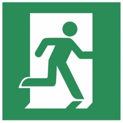 Autocollant fenetre de secours