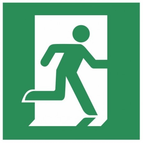 Autocollant fenetre de secours