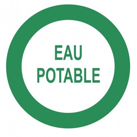 Panneau eau potable