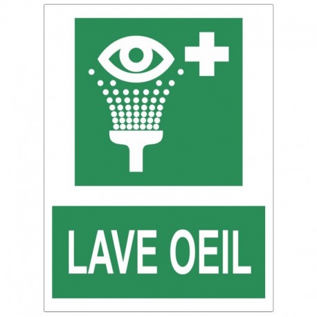 Panneau douche de securité