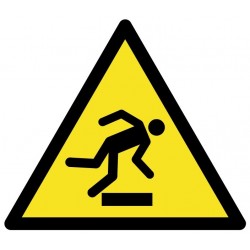 Panneau ne pas trebucher