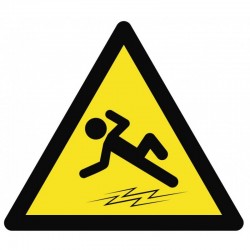 Pictogramme sol glissant