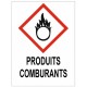Panneau produits comburants GHS03
