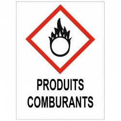 Panneau produits comburants GHS03