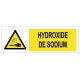 Panneau hydroxyde de sodium