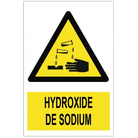 Panneau hydroxide de sodium
