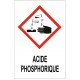Panneau acide phosphorique GHS05