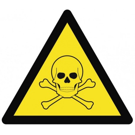 Panneau danger de mort