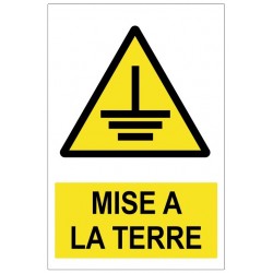 Panneau mise à la terre