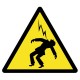 Autocollant electrocution