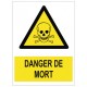 Pencarte danger de mort picto