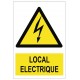 Panneau local électrique ((w012))