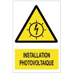 Panneau installation photovoltaique