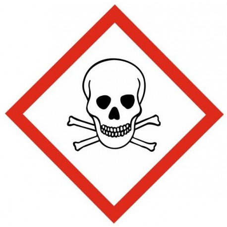 Etiquette danger de mort