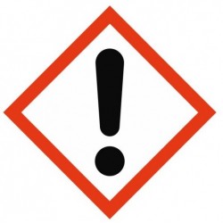 Panneau GHS07 irritant nocif produit chimique danger santé