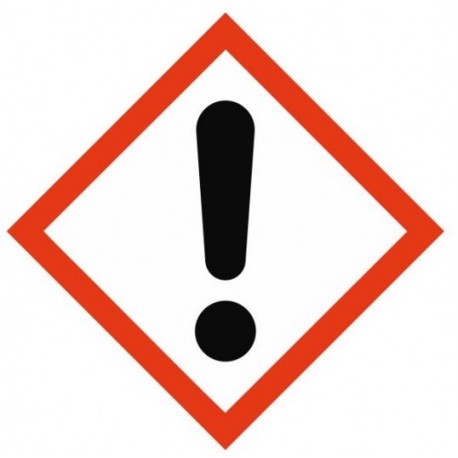 Panneau GHS07 irritant nocif produit chimique danger santé