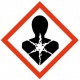 Panneau GHS08 danger santé effets chroniques produit chimique