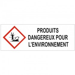 Etiquette produits dangereux pour l'environnement GHS09