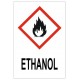 Etiquette ethanol