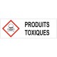Etiquette produits toxiques