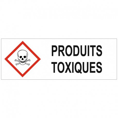 Etiquette produits toxiques