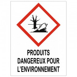 Panneau produits dangereux pour l'environnement GHS09