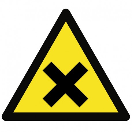 Autocollant pictogramme nocif