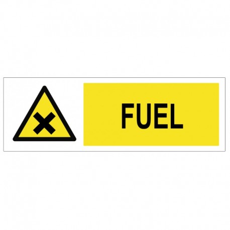 Panneau fuel nocif