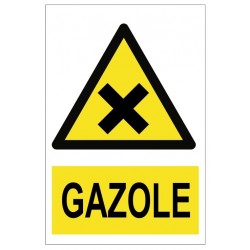 Autocollant picto gazole