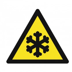 Pictogramme danger basse température