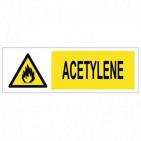 Panneau acetylene