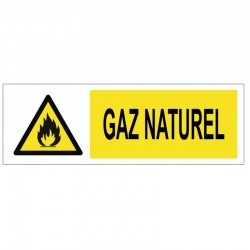 Panneau gaz naturel