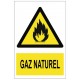 Autocollant gaz naturel