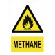 Autocollant methane