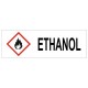 Panneau Éthanol avec pictogramme GHS02