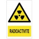 Panneau Radioactivité pictogramme