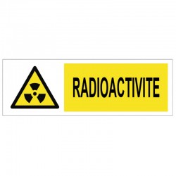 Panneau Radioactivité danger picto