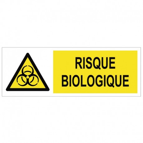 Panneau risque biologique